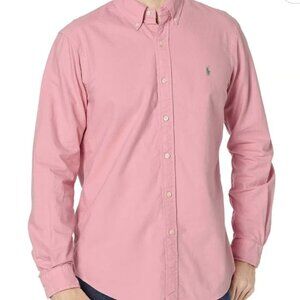 Polo by Ralph Lauren Men's Pink Casual Shirt